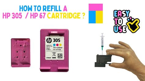 hp tri color cartridge refill.